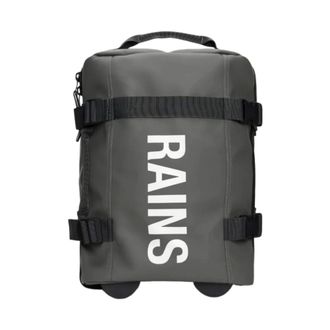 Rains Cabin Bags, unisex, Gray, Size: ONE SIZE Grey Travel Luggage Set