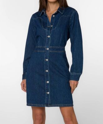 Velvet Heart Womens Warner Lake Denim Dress In 726 Lake Mead