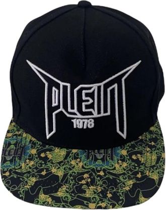 Philipp Plein Zwarte Hoeden & Mutsen - Heren - Petten - Zwart - ONE Size - Accessoires