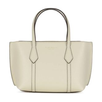 Tory Burch Tory Burch, Tote Bags, female, White, Size: ONE SIZE Mini Perry Tote