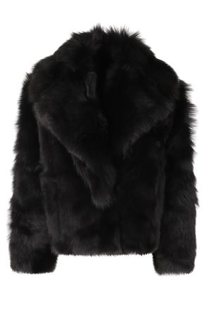 BLANCHA Chocolate Toscana Shearling Jacket