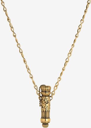 Chloé Vergoldete Halskette mit Flakonanhänger Elixir