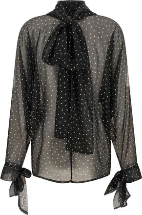 P.A.R.O.S.H. Pioggia Shirt - Black