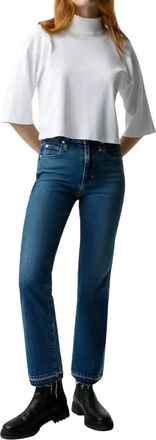 Amo Bella Crop Jeans In Crush