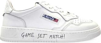 Autry White Logo Sneakers