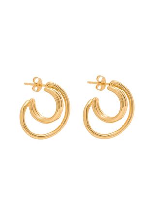 Otiumberg Sonder 14kt Gold Vermeil Hoop Earrings - One Size