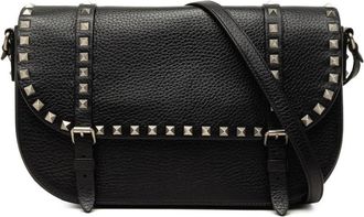 Valentino Pre-owned Valentino Leather Rockstud Messenger Bag Ladies 7L5L5TWDVLFYKPFX