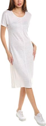 Majestic Filatures Linen-Blend T-Shirt Dress