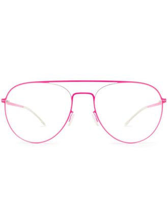Mykita classic aviator glasses - Roze