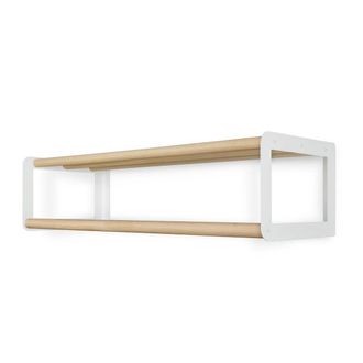 vonbox Wandgarderobe Stixx, Esche natur / weiss