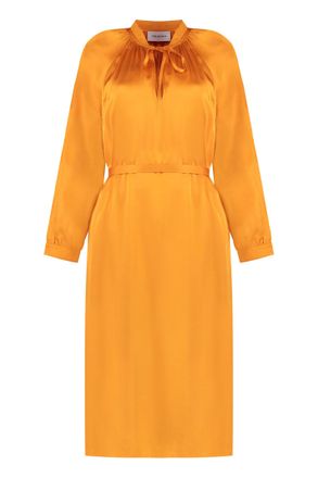 Yves Salomon Satin Dress