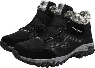 Generic Womens Snow Boots Waterproof Orthopedic Warm Boot Winter Thermal Casual Fur Lined Hiking Camping Climbing Running Walking Shoes Leather Platform Fashi