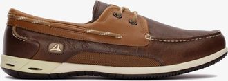 Clarks Orson Harbour Brown Leather Schoenen