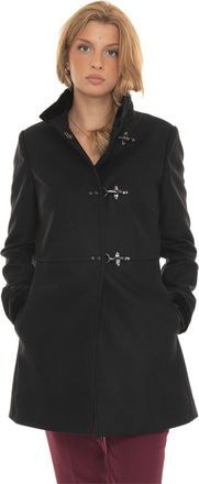 Fay Cappotto in panno Virginia Nero Fay Donna