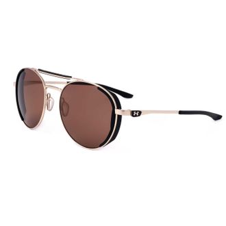 Under Armour Unisex Light Gold 55mm Sunglasses