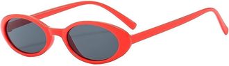 Generic Mens Commuter Vacation Sunglasses Outdoor Womens Driving Sun Glasses(Red)