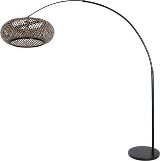 Steinhauer L&aacute;mpara De Pie - Sparkled Light - Negro - Bamb&uacute; - Steinhauer