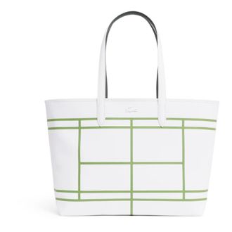Lacoste Tote Bags, female, White, Size: ONE SIZE Anna Reversible Tote