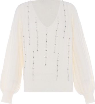 Faina Jumper Dames wolwit