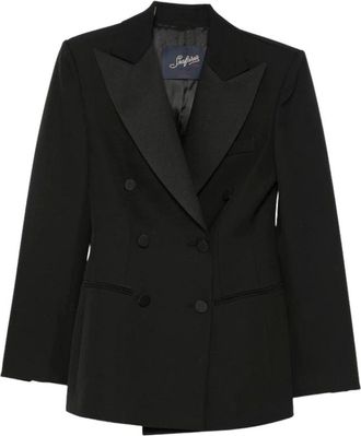 Seafarer Vanity Chaqueta Cruzada - Jackets - Mujer - Negro - XS