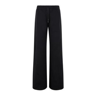 Off-white Dames, Broeken, Zwart, Maat: XS Katoen