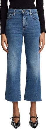 7 For All Mankind Cropped Alexa Clara Ankle Crop Jean