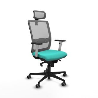 Piqueras y Crespo Silla De Oficina Piqueras Y Crespo Haches Turquesa Cuero Sint&eacute;tico