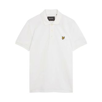 Lyle & Scott Polo Shirts, male, White, Size: XL Polo Shirts