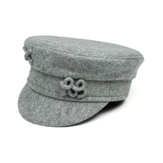 Ruslan Baginskiy Gorra Baker Boy - Accessories - Mujer - Gris - XS