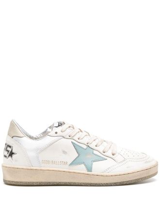 Golden Goose Ball Star leather sneakers - White