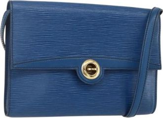 Louis Vuitton Pre-owned Cross Body Bags, female, Blue, Size: ONE SIZE Pre-owned Vintage Leather Cross Body Bag