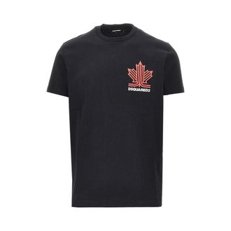 Dsquared2 T-shirt con stampa Ski Leaf Man XXL