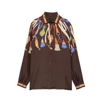 Etro Donna, Camicette, Marrone, S, new