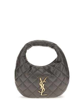 Saint Laurent Womens Icarino Quilted Nappa Handbag Urban Chic Lamb Ovis Aries Handbags Hand Bags