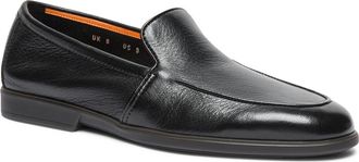 Santoni Malibu Slip-On Shoe in Black-N01 at Nordstrom, Size 11.5