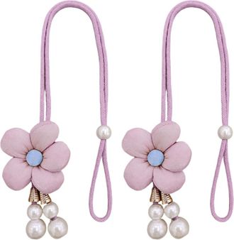 OEM Sujetadores Decorativos Para Cortinas, Presillas Para Cortinas En Color Rosa