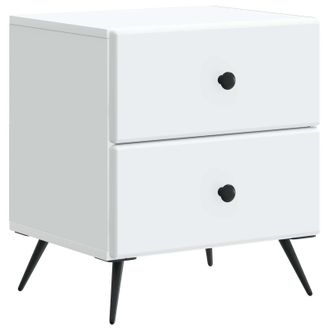 vidaXL Armario De Noche 43 X 34,5 X 47,5 Cm Madera De Ingenier&iacute;a Vidaxl