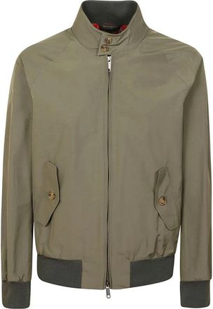 Baracuta Stijlvolle Doek - Heren - Bomber jackets - Groen - 3XS - Jassen