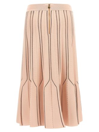 Elisabetta Franchi Origami Skirt - Beige