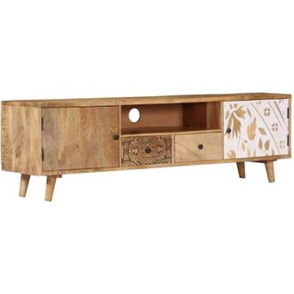vidaXL 140x30x40 Cm Macly Wood