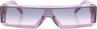 Rick Owens Gethshades Zonnebril - unisex - Zonnebrillen - Paars - ONE Size - Nylon - Accessoires