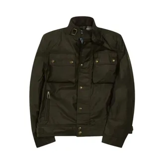 Belstaff Racemaster Jacket - - Jackets - Uomo - Verde - L