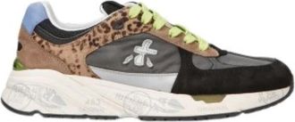 Premiata Retro Leren Sneakers - Dames - Sneakers - Veelkleurig - 41 EU - Leer - Schoenen