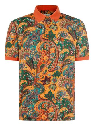 Etro Etro Paisley Print Polo