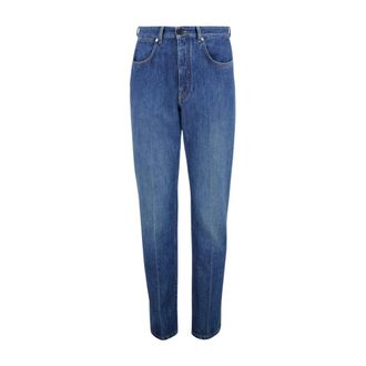 Givenchy Shadow Washed Straight Jeans - male - Givenchy - Straight Fit Jeans - Blue - W32 - Jeans