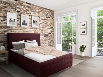 HOME AFFAIRE Polsterbett »Vaine« in 5 Breiten, auch in Länge 220 cm, incl. Roll-Lattenrost