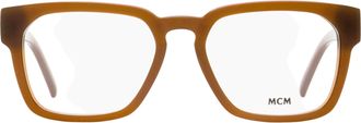 MCM MW5032 Square Keyhole Eyeglasses - Brown