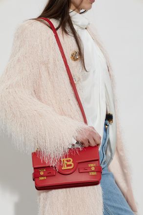 Balmain Handbag B-Buzz 24, Womens, Red