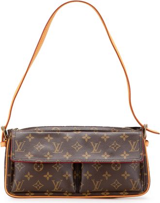 Louis Vuitton Pre-owned Womens Pochette Florentine Shoulder Bag - Brown Textile - One Size