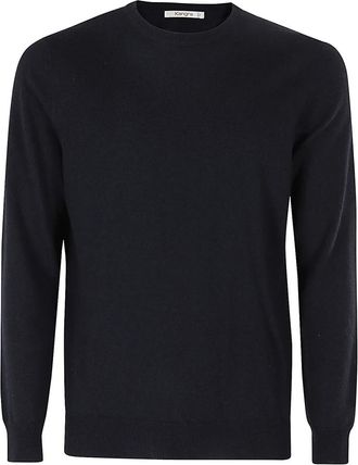 KANGRA Comfortabele Gebreide Trui voor Winterdagen - Heren - Ronde hals truien - Blauw - XL - Truien & Vesten